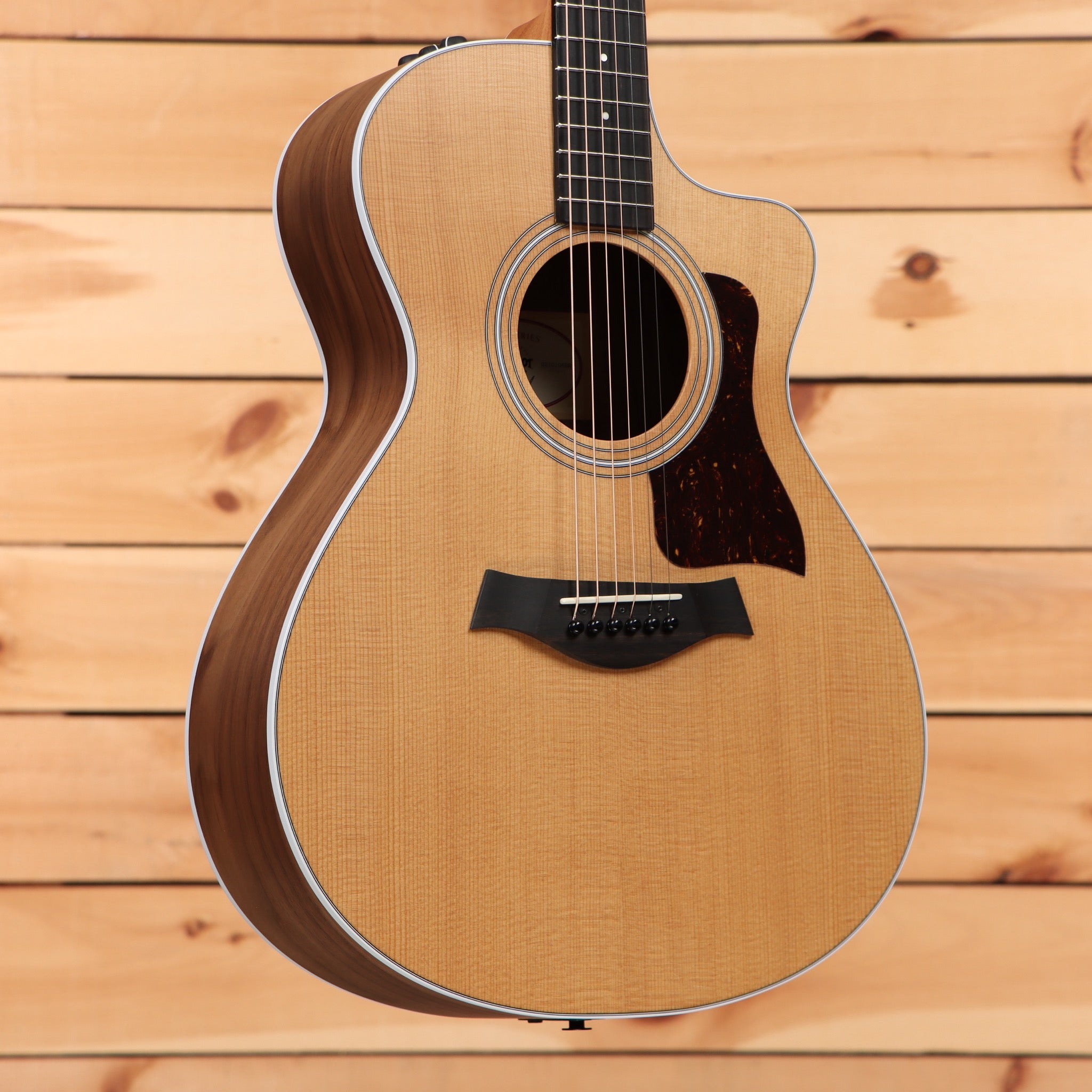 Taylor 212ce Grand Concert acoustic guitar natural finish with venetian cutaway