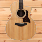 Taylor 214ce Grand Auditorium acoustic-electric guitar natural finish with venetian cutaway