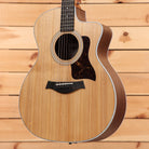 Taylor 214ce Grand Auditorium acoustic-electric guitar natural finish with venetian cutaway