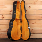 Gibson 1963 Country Western heavy-aged smoked natural acoustic guitar dreadnought with orange velvet interior case