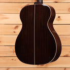 Boucher SG51-V pre-owned acoustic guitar natural finish with white binding detail