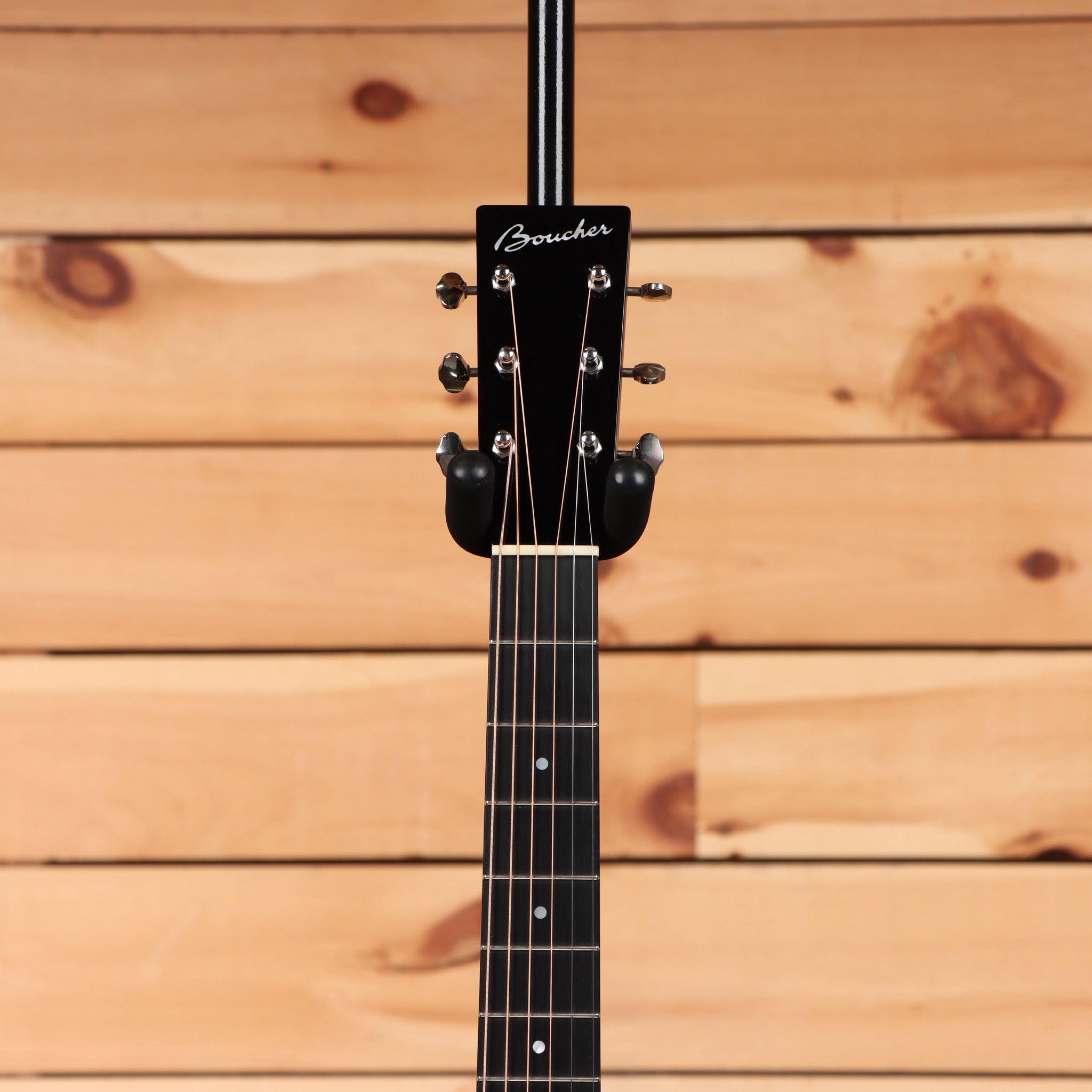 Boucher SG51V pre-owned electric guitar natural finish with rosewood fretboard and dual humbuckers
