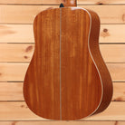 Boucher BG42 dreadnought acoustic guitar natural finish pre-owned with white binding