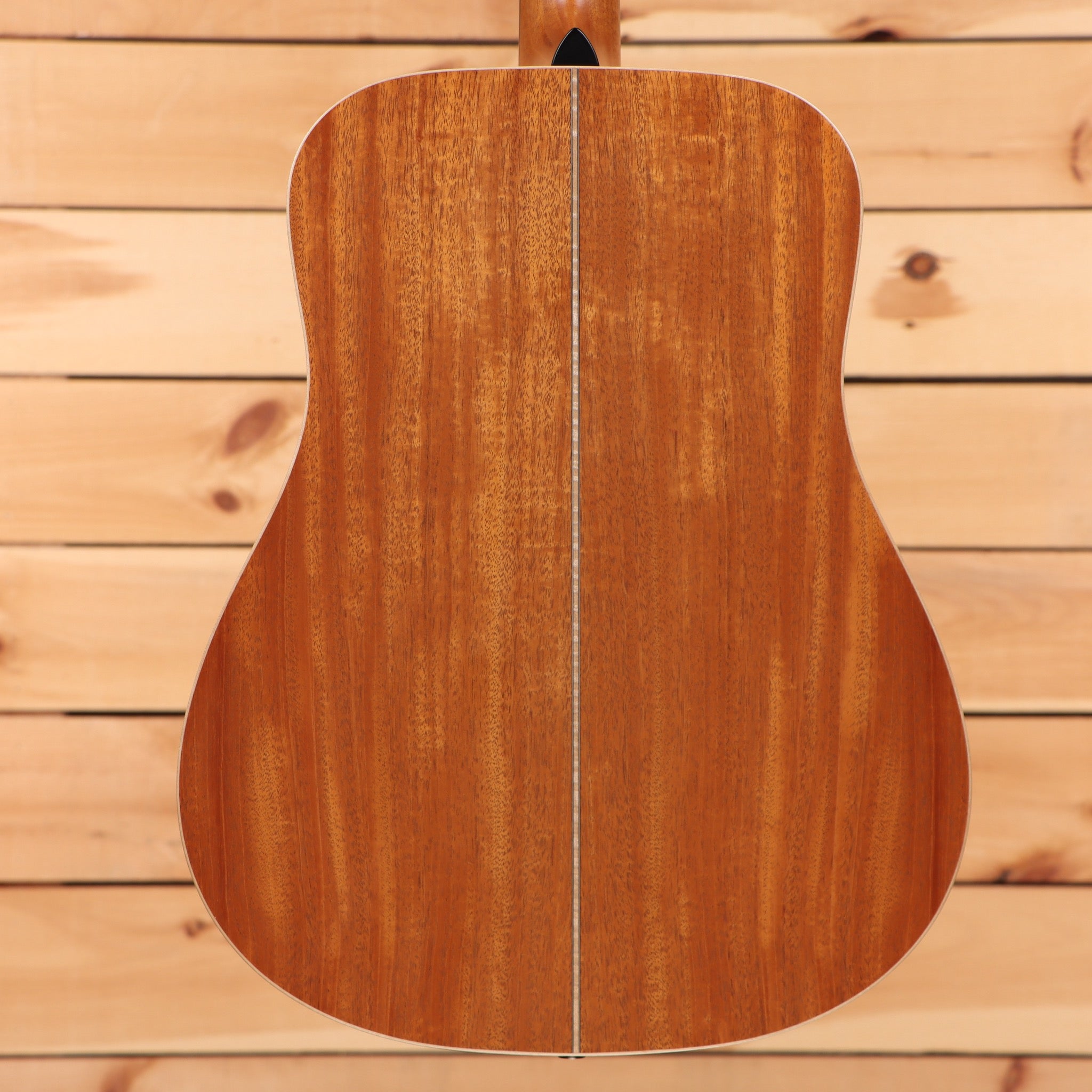 Boucher BG42 dreadnought acoustic guitar natural finish pre-owned with center seam detail
