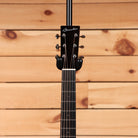 Boucher BG42 pre-owned acoustic guitar natural finish with black headstock and chrome tuners