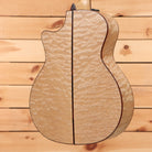 Pre-owned Taylor Custom TF natural acoustic guitar with textured wood grain back