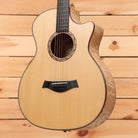 Taylor Custom TF natural pre-owned acoustic guitar with cutaway and black bridge pins