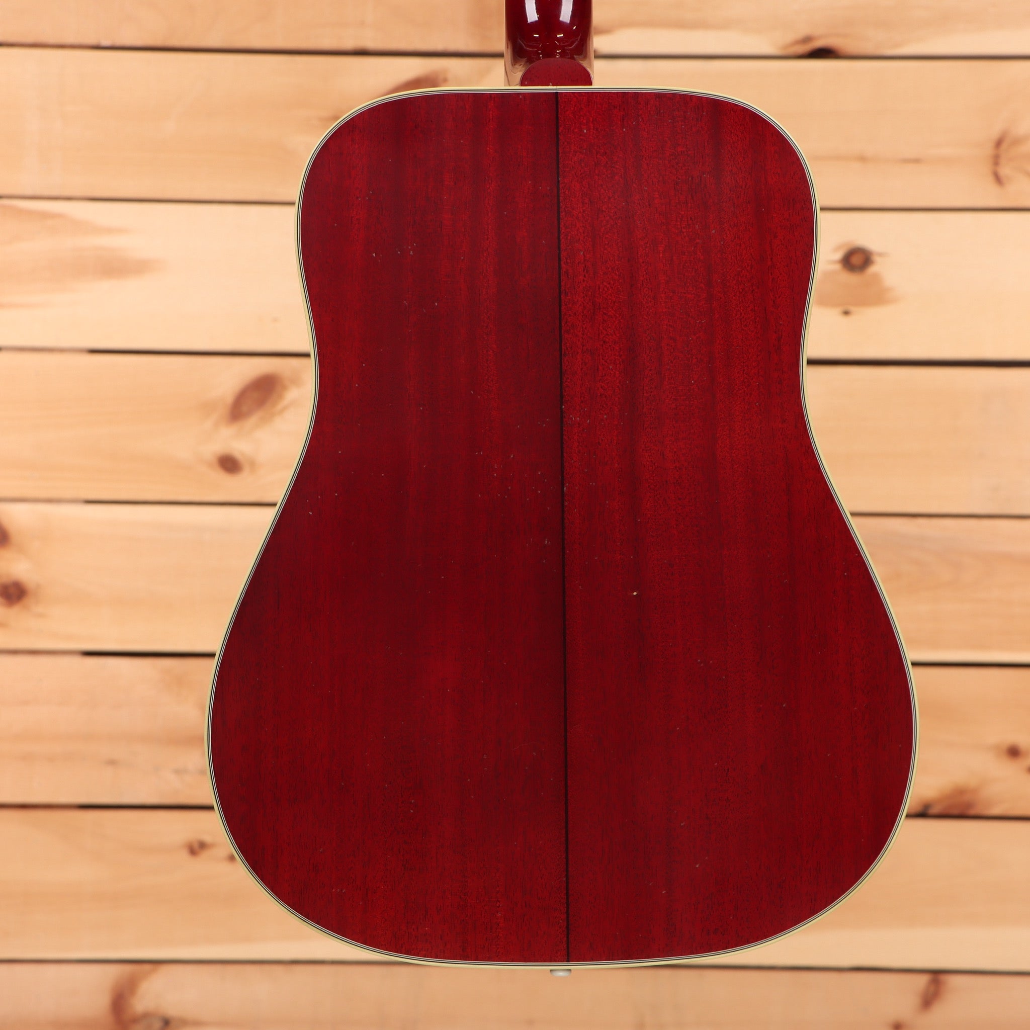 Gibson 1963 Country Western dreadnought acoustic guitar heavy-aged smoked natural finish with center seam back