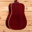 Gibson Country Western acoustic guitar heavy-aged smoked natural finish dreadnought body