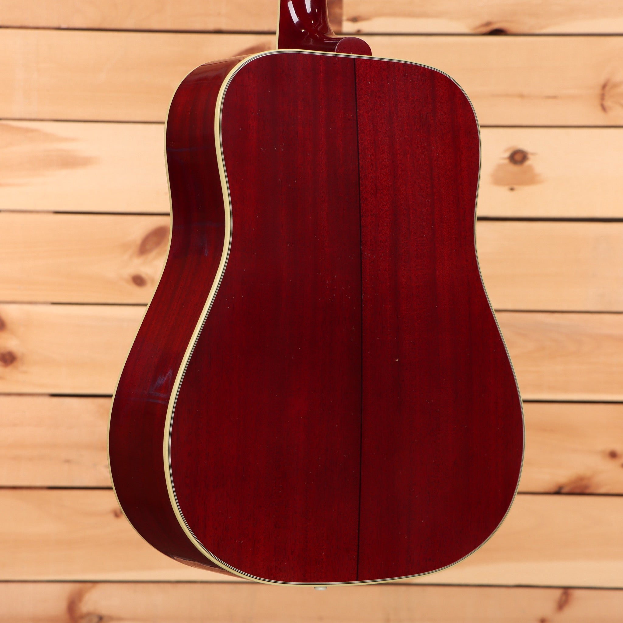 Gibson Country Western acoustic guitar heavy-aged smoked natural finish dreadnought body