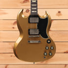 Gibson SG Standard Ultra Heavy Aged electric guitar double gold finish with dual humbuckers