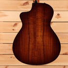 Taylor 222cek-DLX acoustic guitar Shaded Edgeburst pre-owned with cutaway body