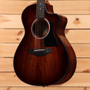 Taylor 222cek-dlx acoustic guitar Shaded Edgeburst pre-owned with venetian cutaway