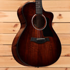 Taylor 222cek Dlx acoustic guitar pre-owned shaded edgeburst cutaway with rosewood fretboard