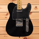 Fender American Professional II Telecaster pre-owned electric guitar black with maple fingerboard