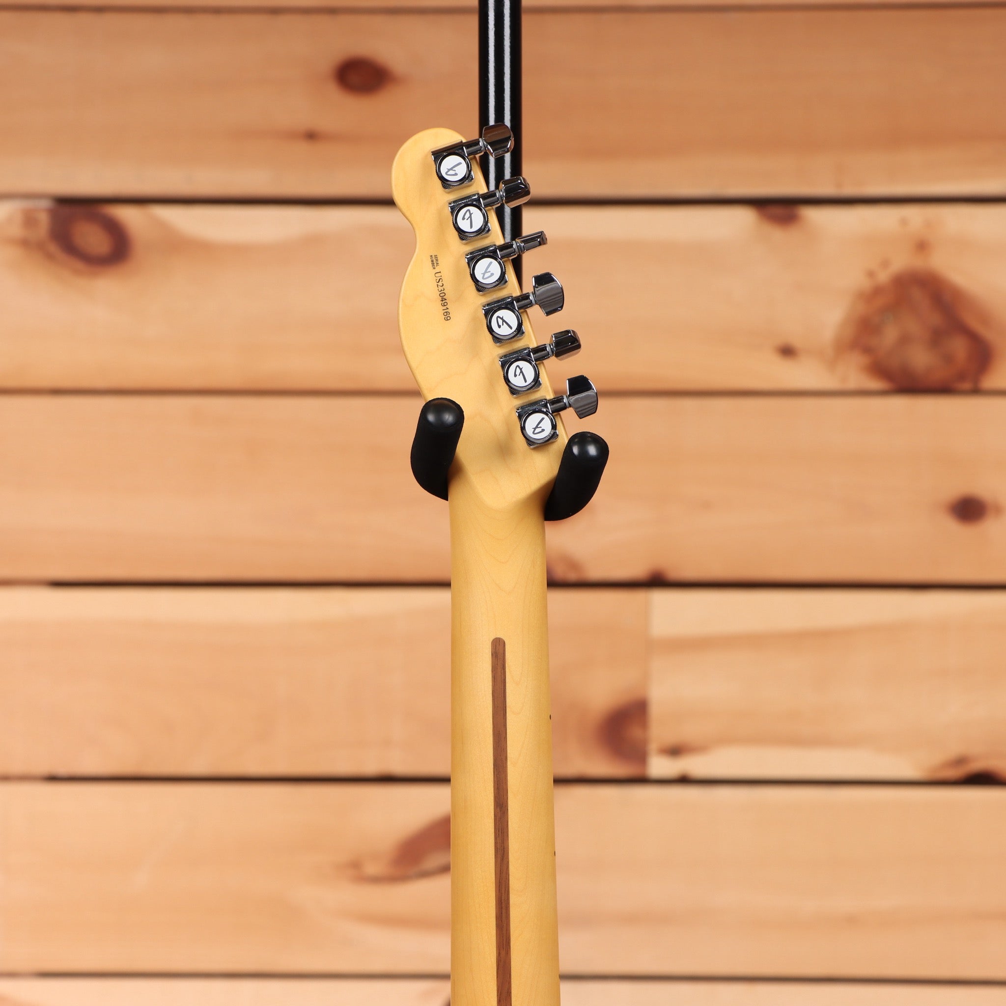 Pre-owned Fender American Professional II Telecaster electric guitar black finish maple neck