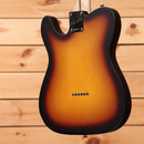 Pre-owned Fender Ltd American Performer Timber Telecaster electric guitar 2-Color Sunburst with single-coil pickups