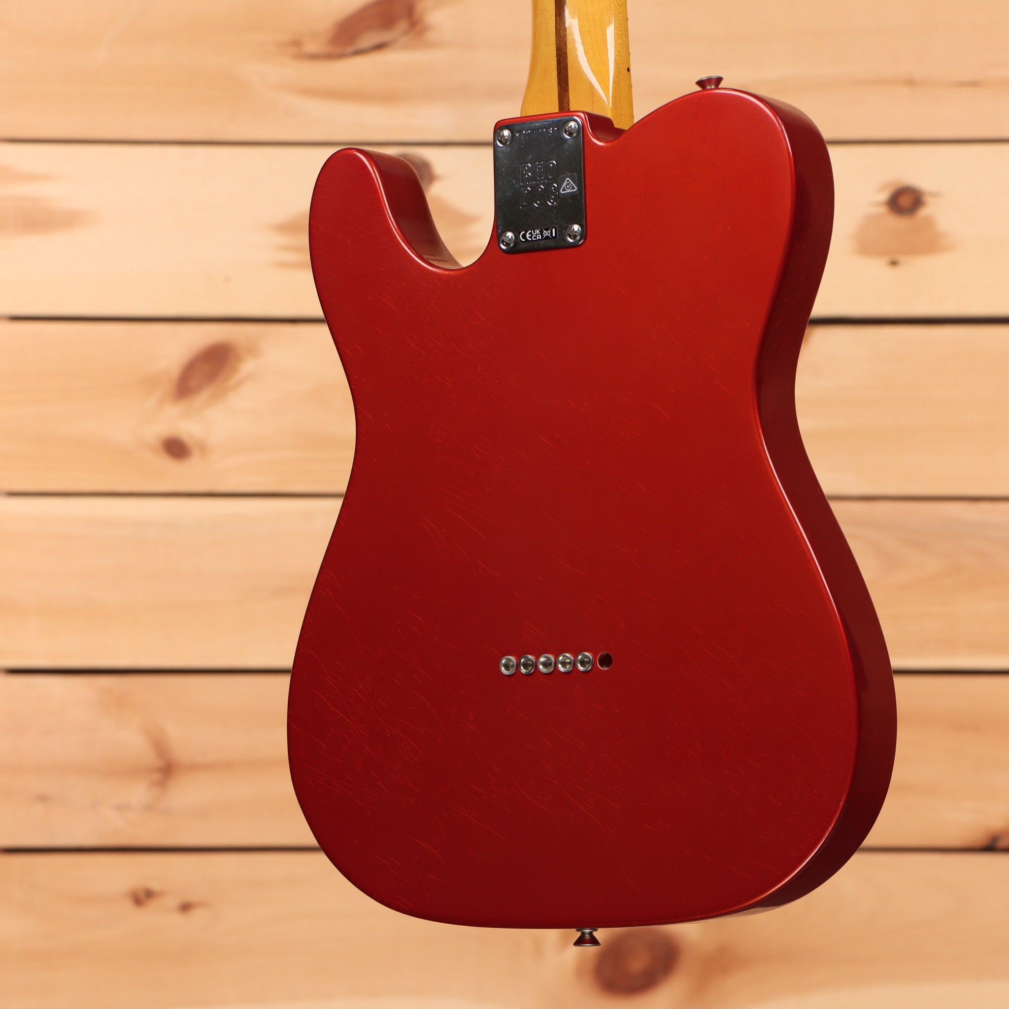 Fender Stories Collection Mike Campbell Red Dog Telecaster electric guitar Red Dog Red with single-coil pickups