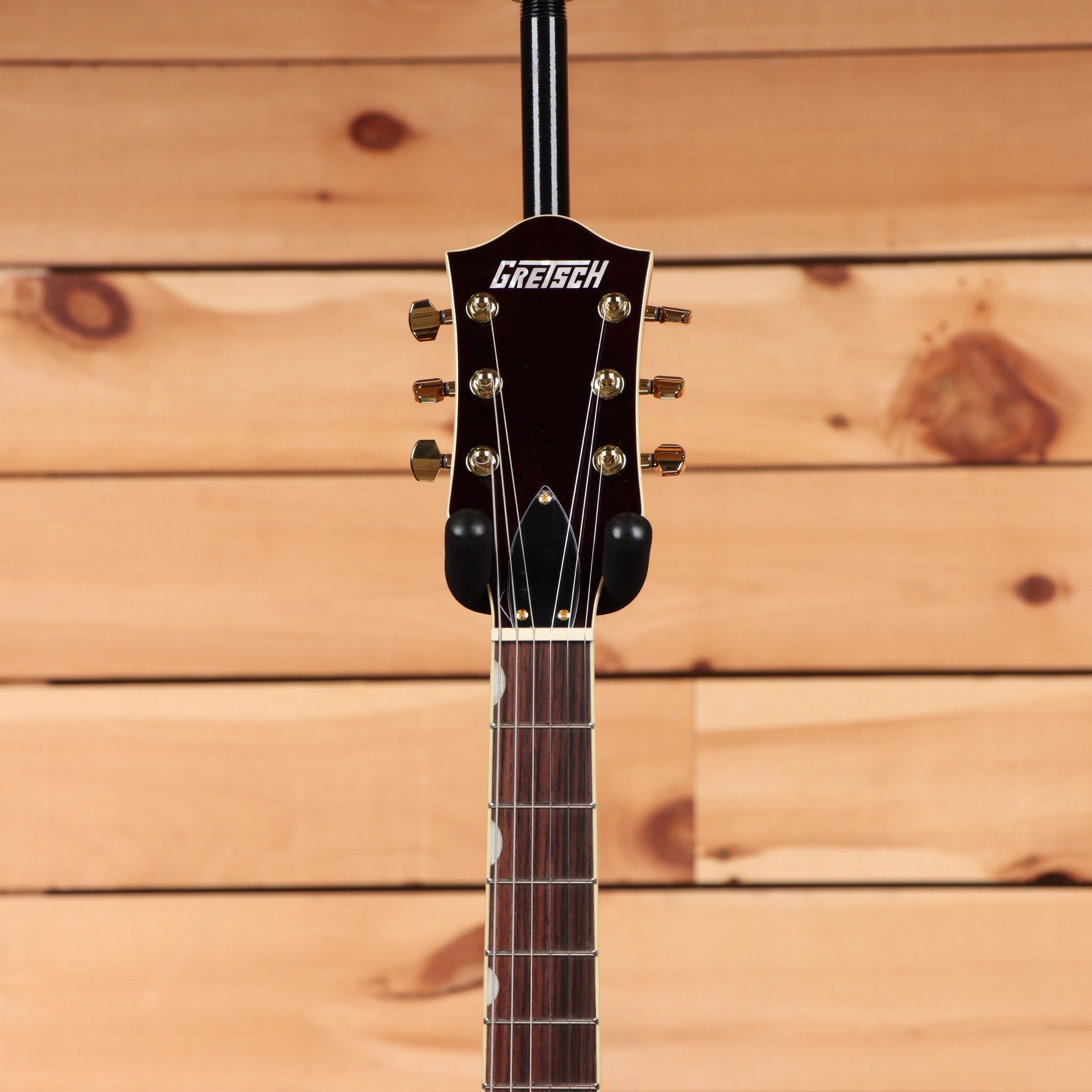 Gretsch Limited Electromatic Flame Okoume Broadkaster Doublecut electric guitar Roundup Orange with Bigsby tremolo