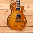 Gibson Kirk Hammett Greeny Les Paul Standard electric guitar Greeny Burst pre-owned with dual humbuckers