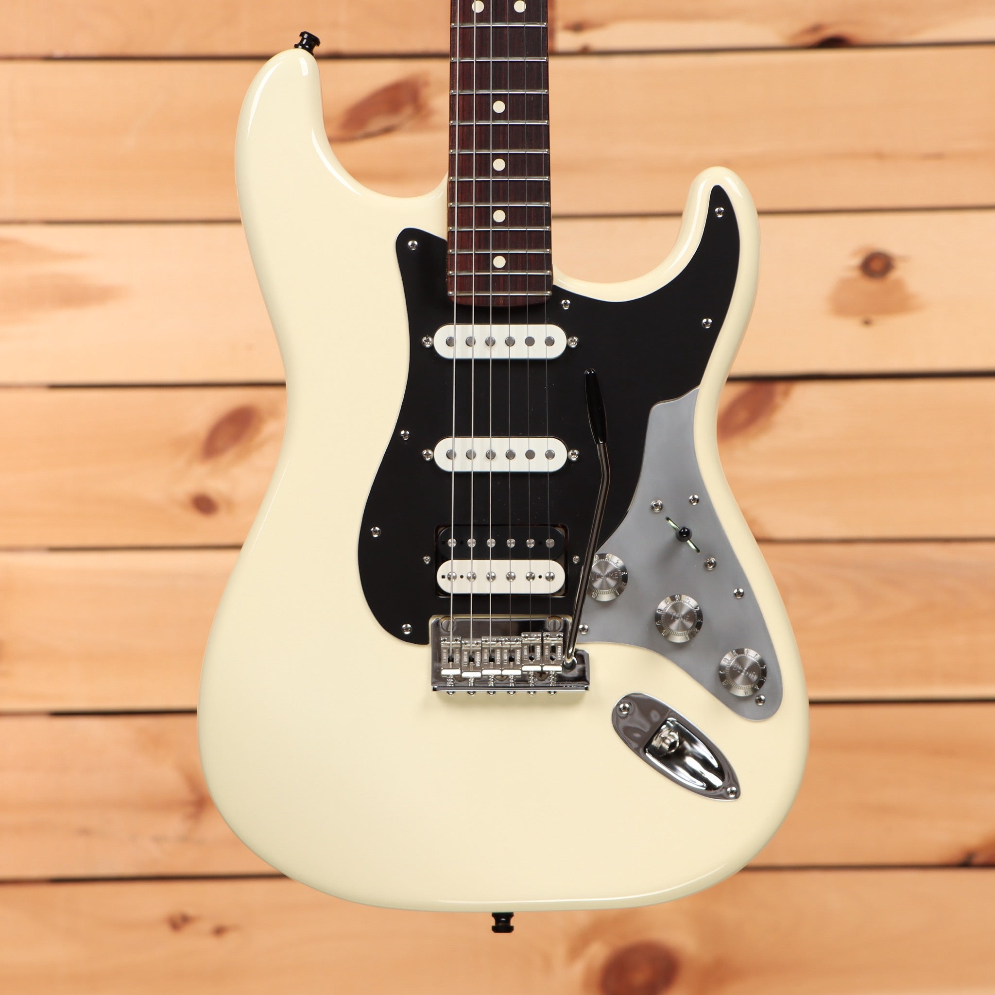 Fender American Professional II Stratocaster pre-owned electric guitar Olympic White single-coil pickups
