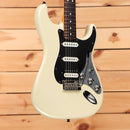 Pre-owned Fender American Professional II Stratocaster electric guitar Olympic White with single-coil pickups