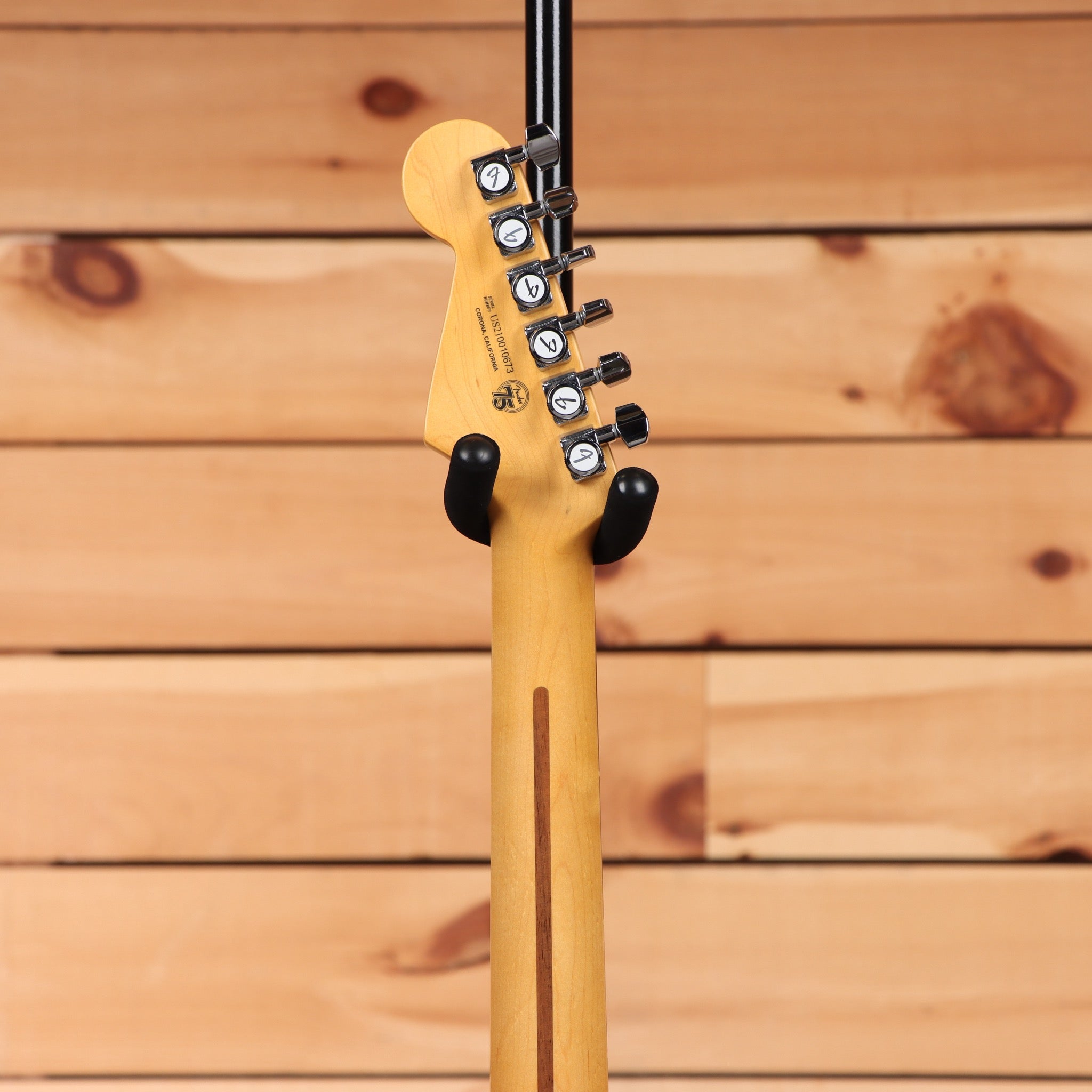 Fender American Professional II Stratocaster pre-owned electric guitar Olympic White with maple neck