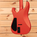 Jackson American Series Soloist SL2MG electric guitar satin lambo orange with black pickguard