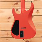 Jackson American Series Soloist SL2MG electric guitar satin lambo orange with humbucker pickups