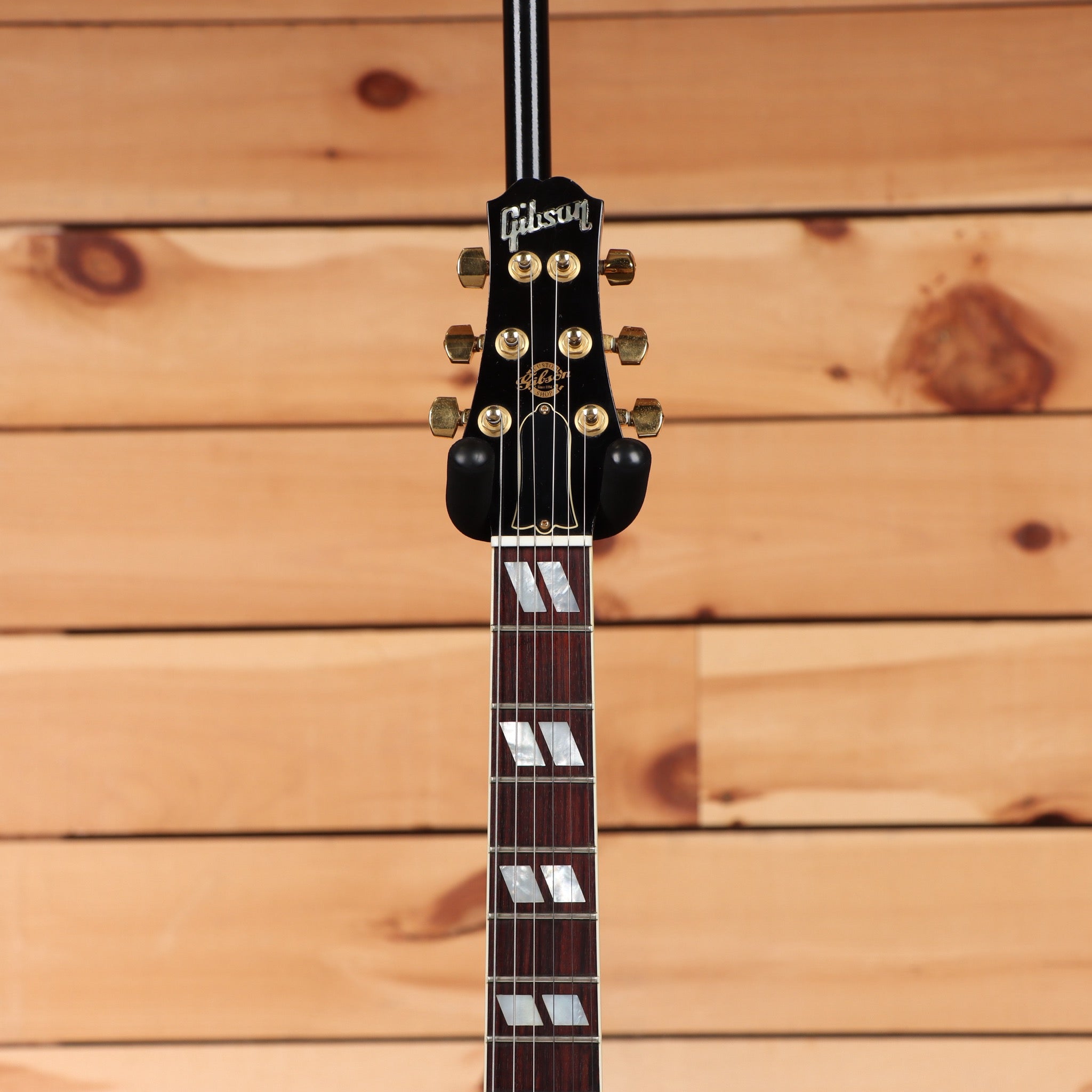 Gibson ES-346 semi-hollow electric guitar with Paul Jackson Jr. gingerburst finish and gold hardware