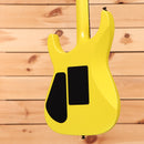Jackson American Series Soloist SL2 DX electric guitar Lemon Ice with black pickguard