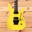 Jackson American Series Soloist SL2 DX electric guitar Lemon Ice with black humbucker pickups
