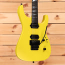 Jackson American Series Soloist SL2 DX electric guitar Lemon Ice with humbucker pickups and Floyd Rose tremolo