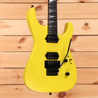 Jackson American Series Soloist SL2 DX electric guitar Lemon Ice with humbucker pickups and Floyd Rose tremolo