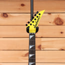 Jackson American Series Soloist SL2 DX electric guitar Lemon Ice with black hardware and sharp angular headstock
