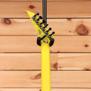 Jackson American Series Soloist SL2 DX electric guitar Lemon Ice with black hardware and locking tuners