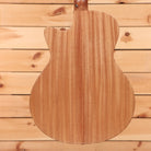 Furch Violet GCE-M classical acoustic guitar natural finish with mahogany back view