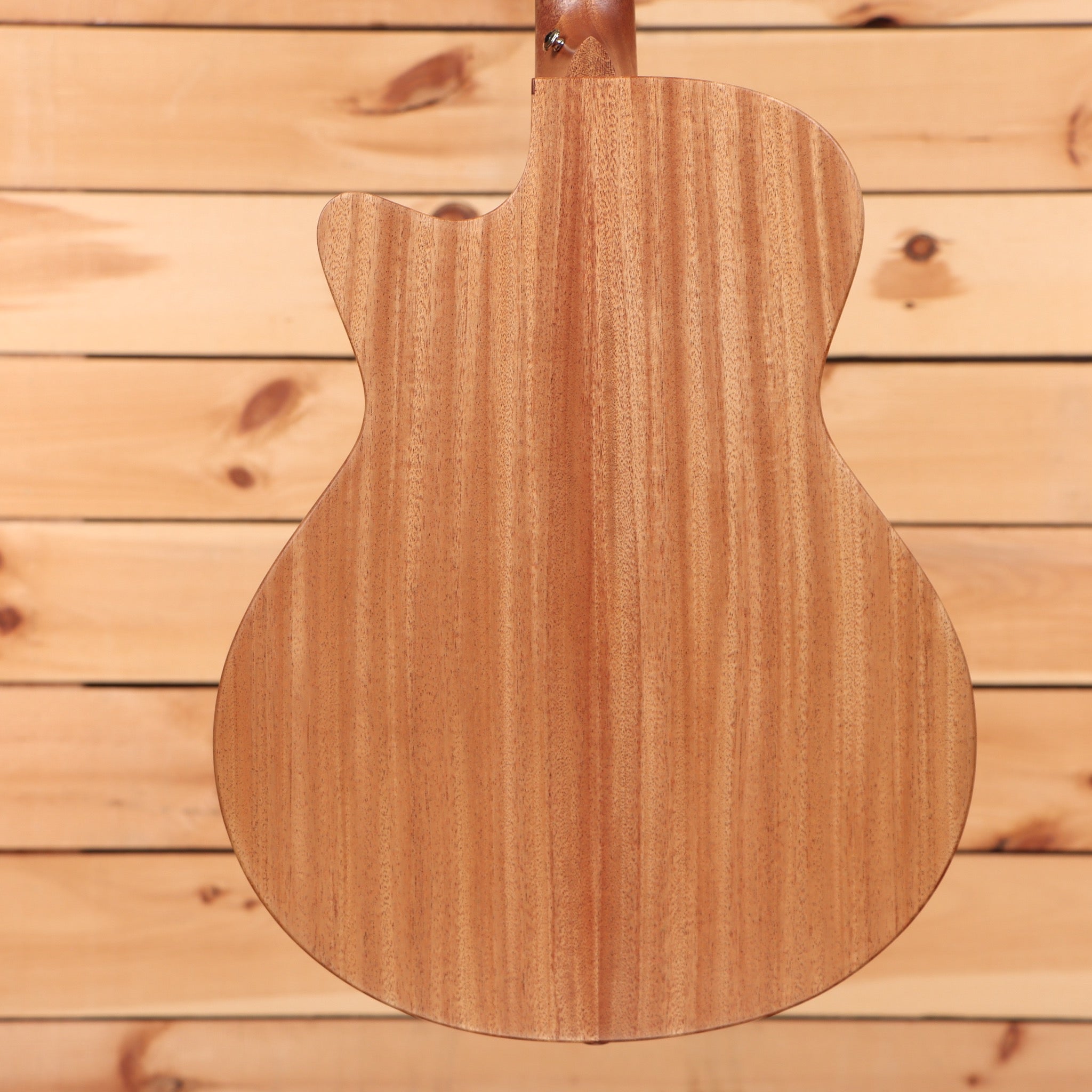 Furch Violet GCE-M classical acoustic guitar natural finish with mahogany back view