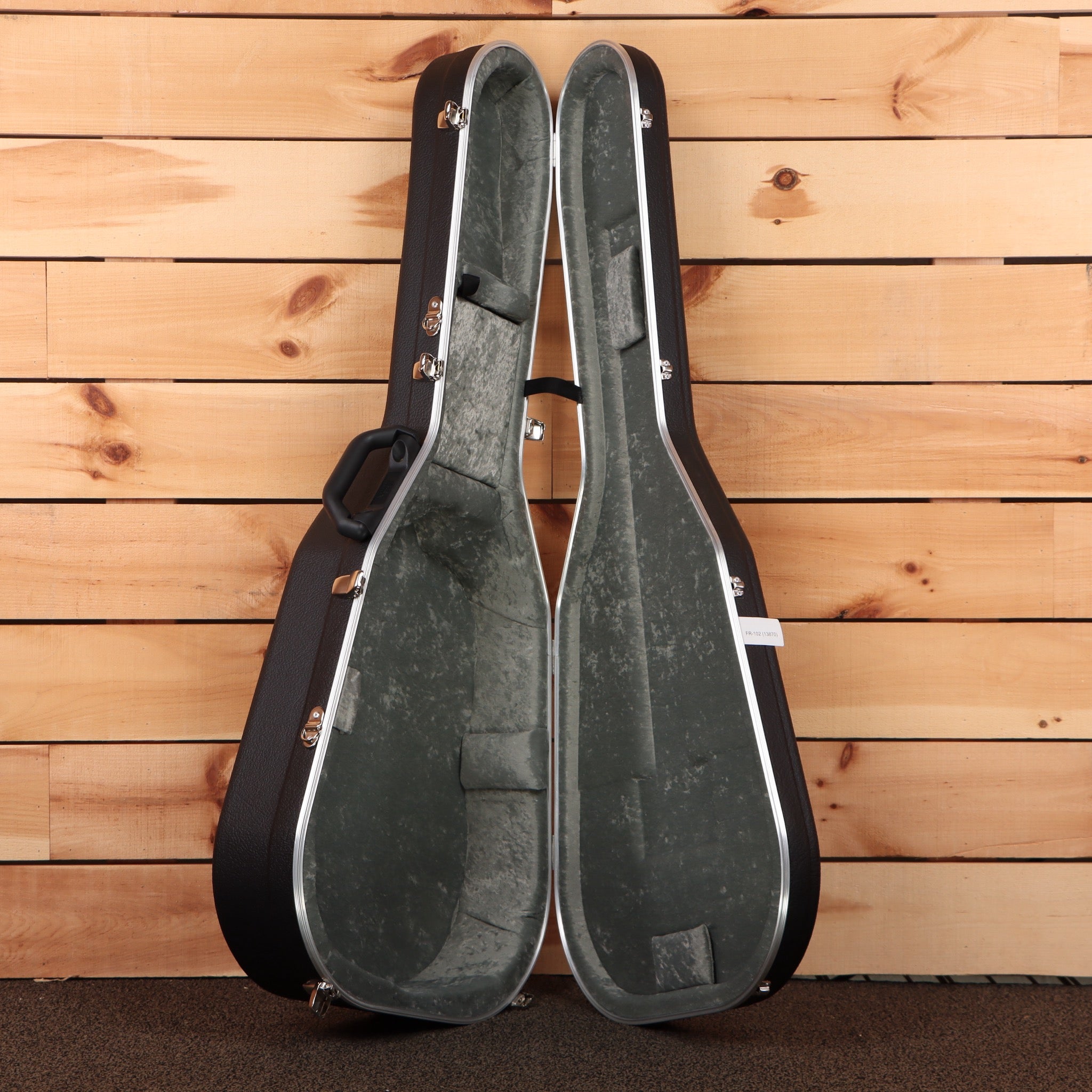 Furch Yellow GCSR SPE classical guitar case natural with gray velvet interior