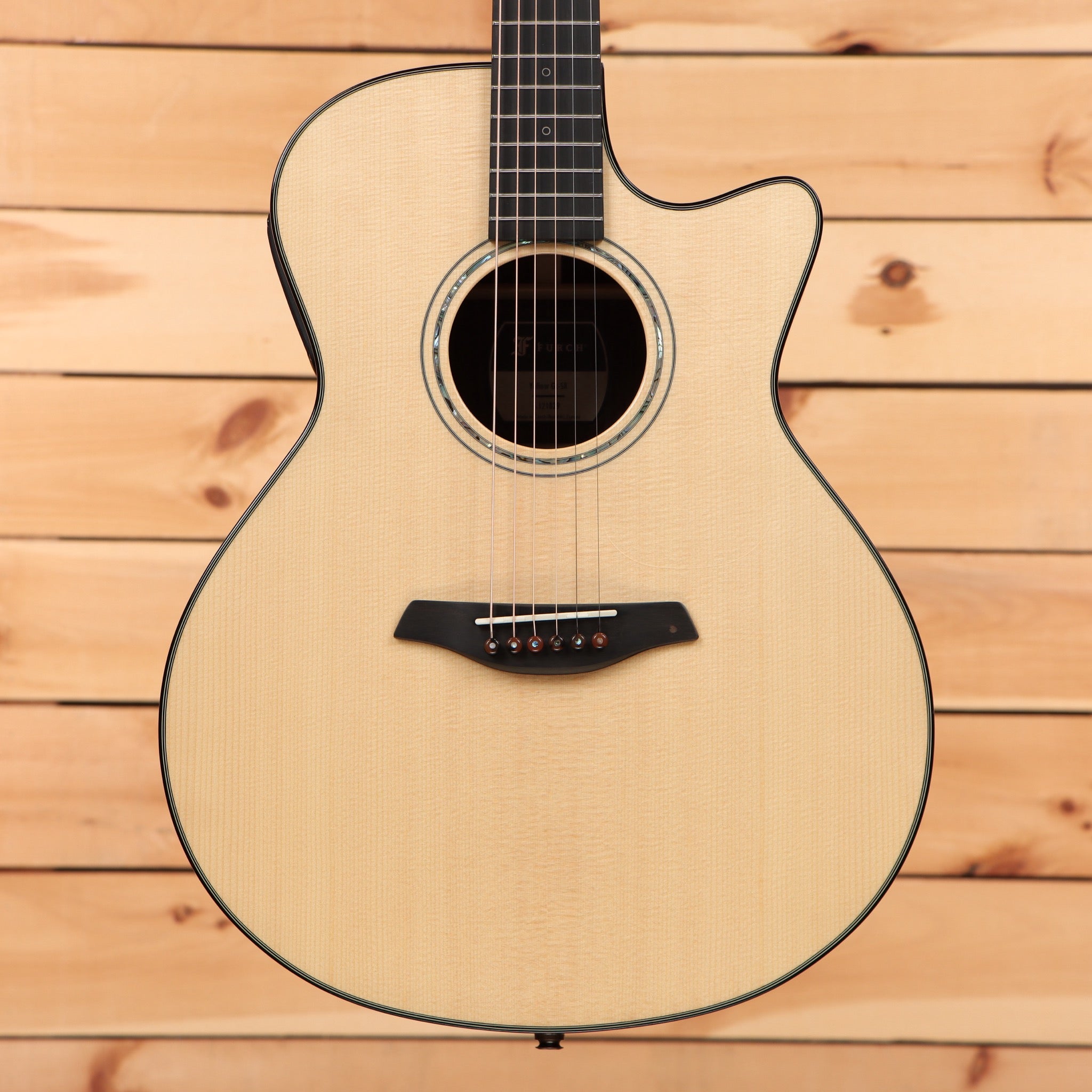 Furch Yellow GCSR SPE Grand Concert acoustic guitar natural finish with venetian cutaway