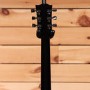 Gibson Les Paul Studio Session translucent ebony burst electric guitar with chrome tuners