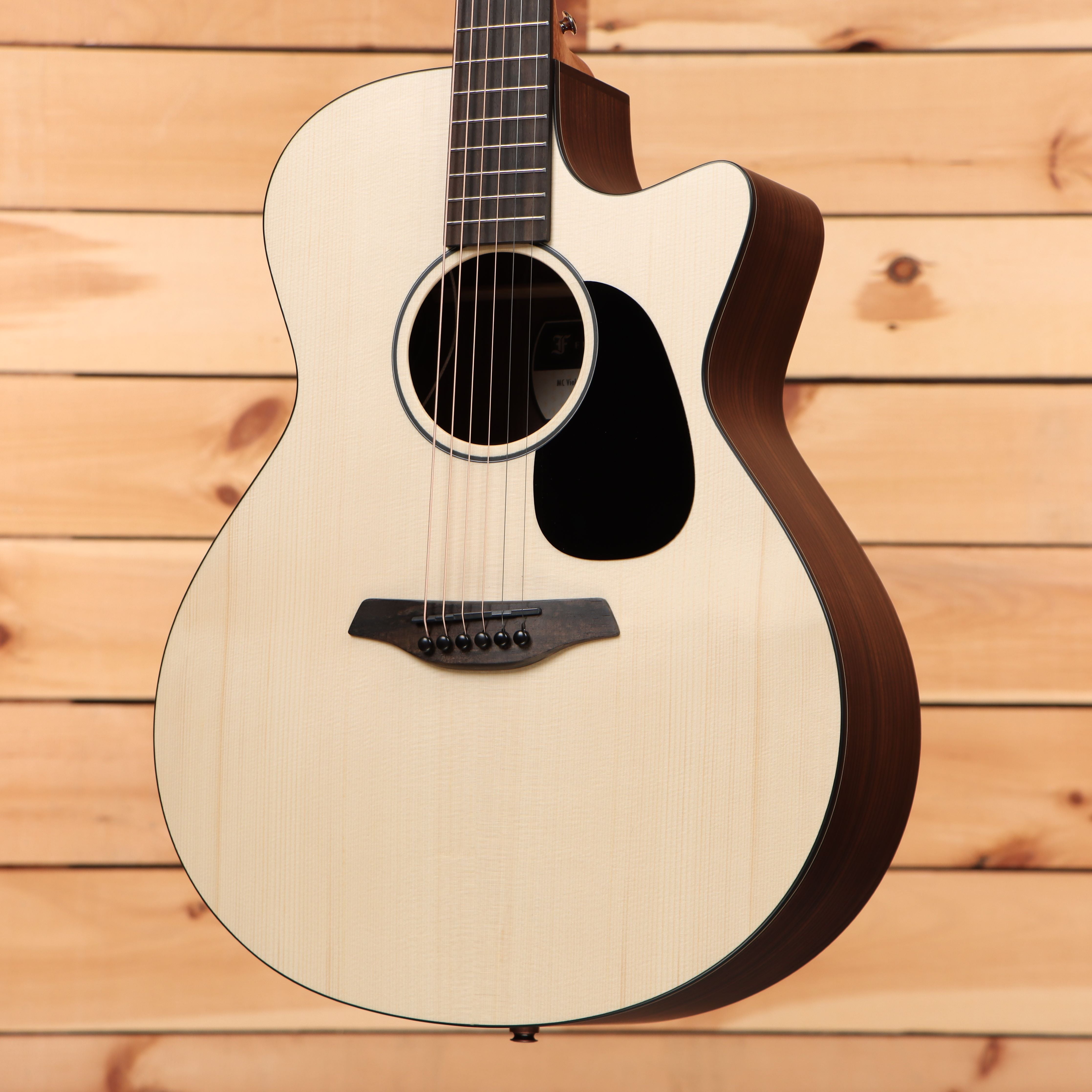 Furch Masters Choice Violet GCEr acoustic-electric guitar natural finish with Venetian cutaway