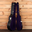 Gibson 1942 Banner Southern Jumbo vintage sunburst acoustic guitar with purple velvet interior case