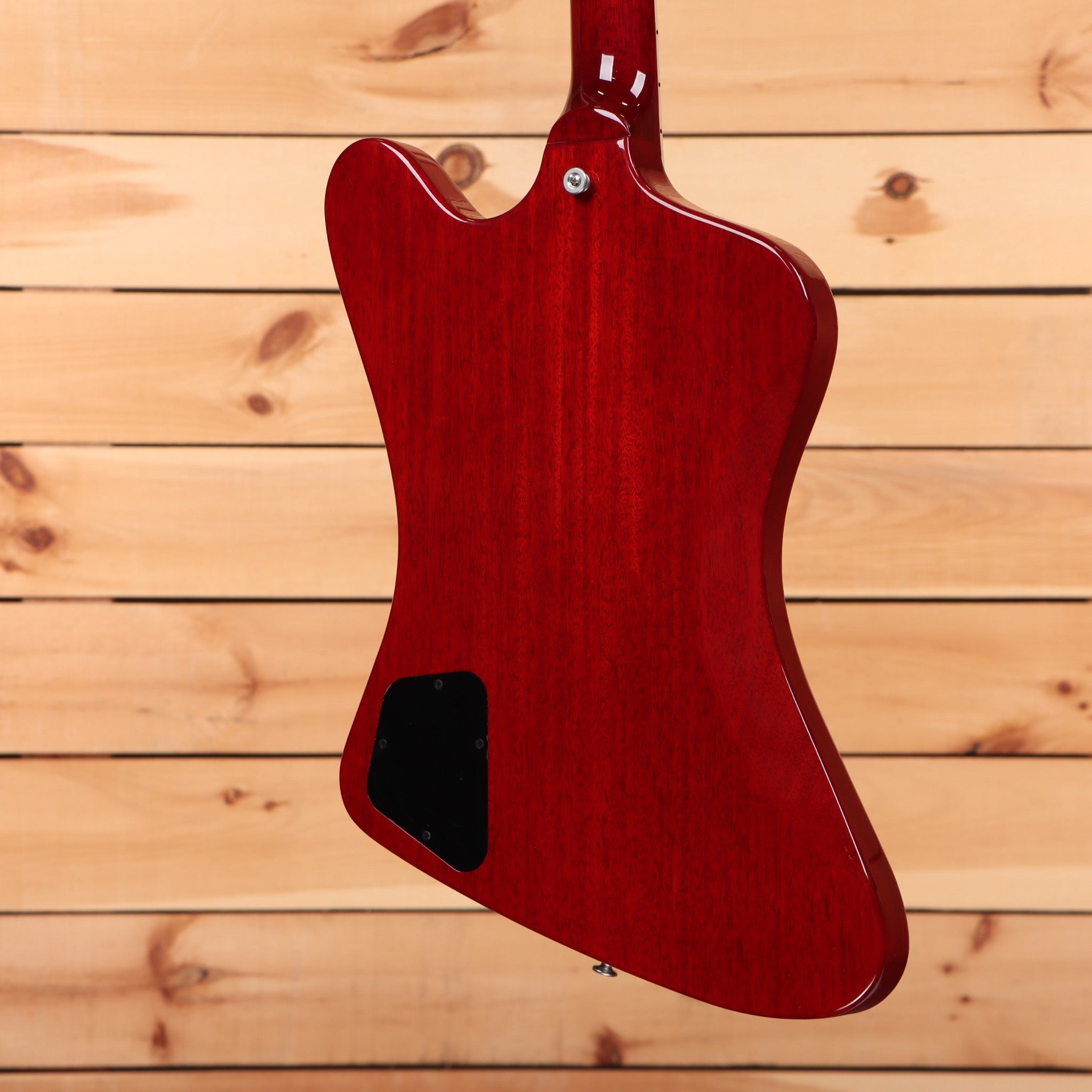 Gibson Firebird Platypus vintage cherry electric guitar with single-cutaway body design