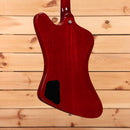Gibson Firebird electric guitar vintage cherry finish with single-cutaway body design