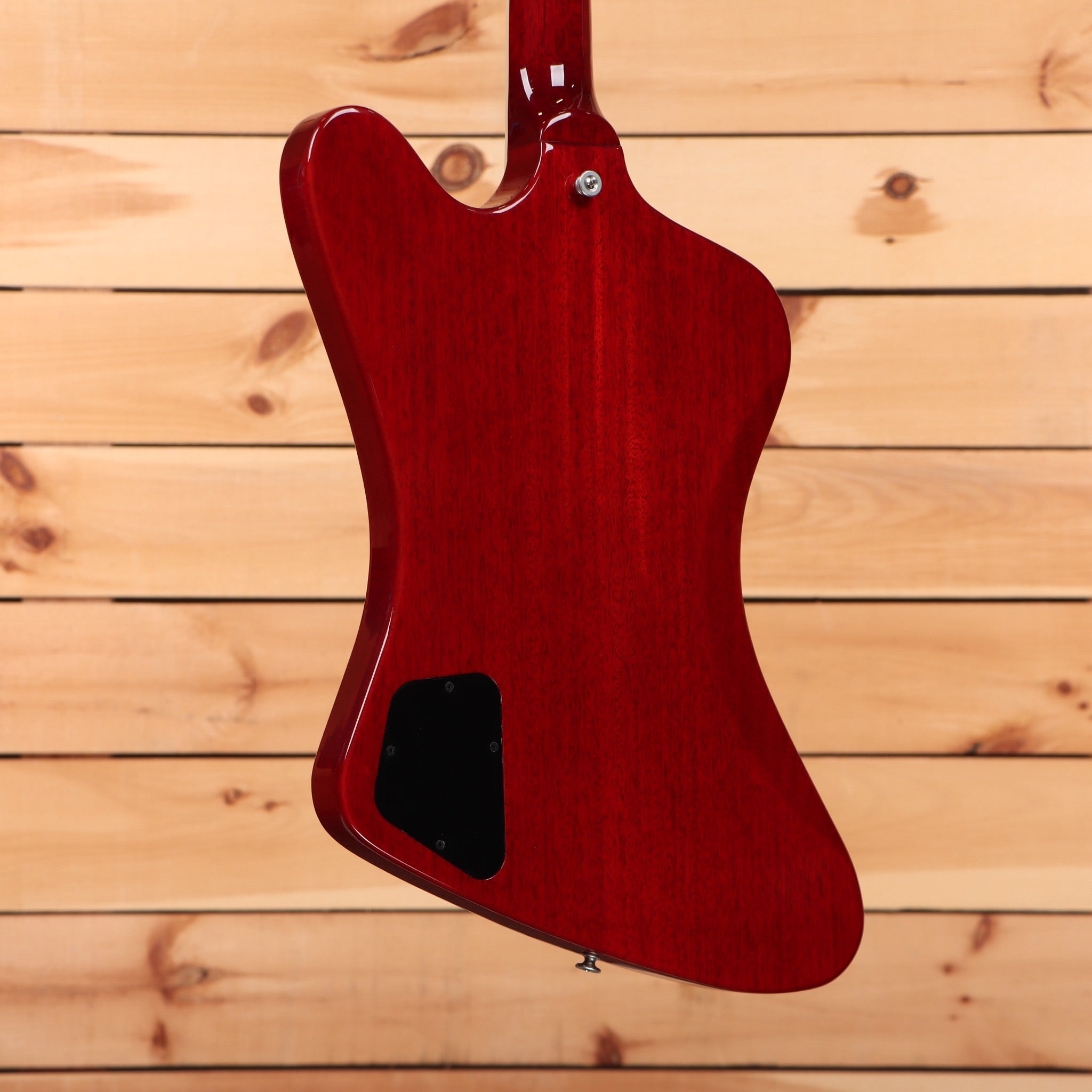 Gibson Firebird electric guitar vintage cherry finish with single-cutaway body design