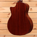 Eastman AC1221CEDLX acoustic guitar natural finish with venetian cutaway and mahogany back
