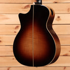 Eastman AC622CE sunburst semi-hollow acoustic-electric guitar with flame maple top and venetian cutaway