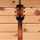 Eastman AC622CE acoustic guitar sunburst finish with gold tuning machines and cutaway body