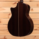 Eastman AC922CE acoustic guitar natural finish with cutaway and inlaid center stripe